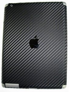 iPad med carbon skin